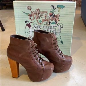 Jeffrey Campbell Lita heels size 6 gently used